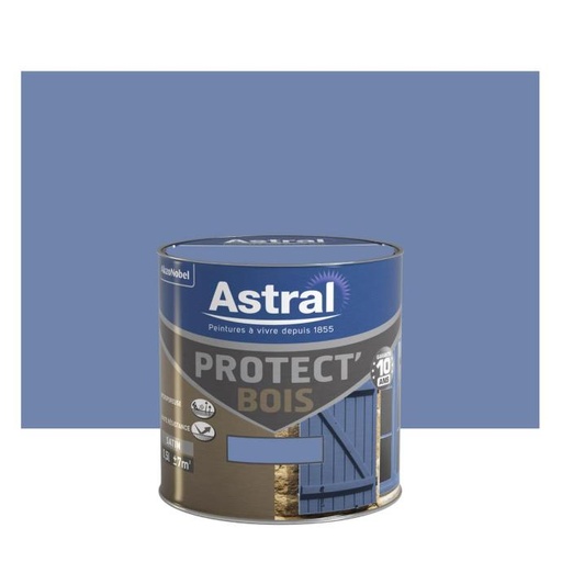Astral Protect Bois Satin Bleu Provence 0.5L