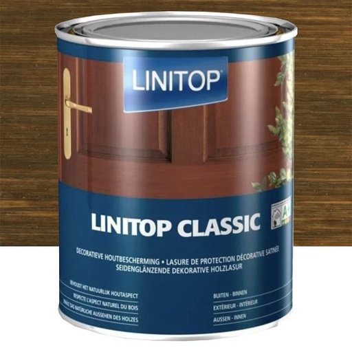 Linitop Classic Satin 283 Noyer 1L
