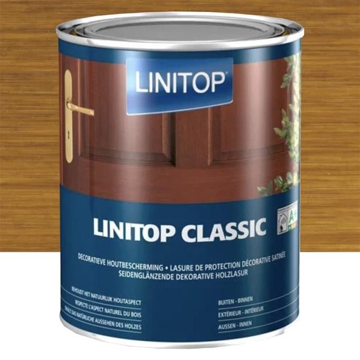 Linitop Classic Satin 286 Chêne Moyen 1L