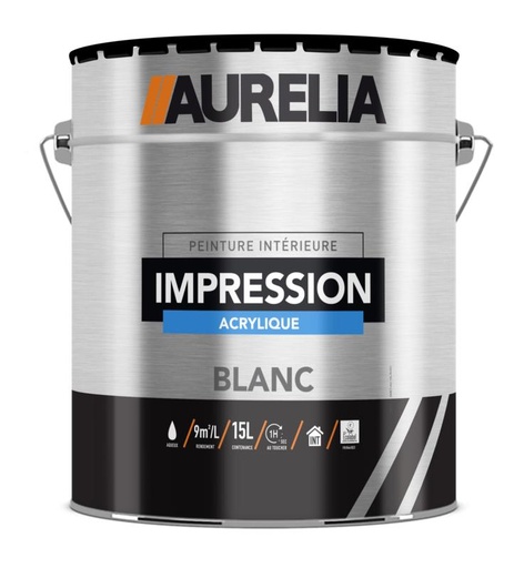 Aurelia Impression Acrylique Blanc 15L