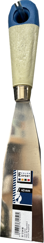 Ciret couteau à enduire Acier 40mm Bois