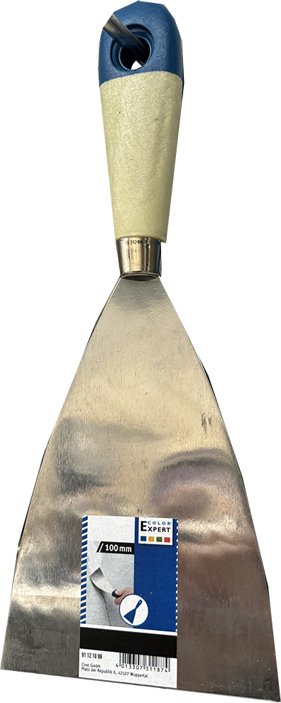 Ciret couteau à enduire Acier 100mm Bois